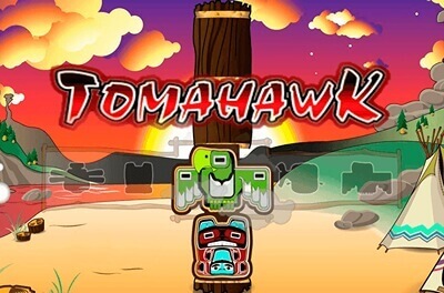 tomahawk slot logo