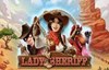 lady sheriff slot logo