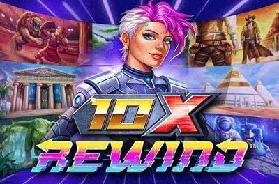 10x rewind slot logo