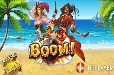 123 boom slot logo