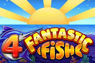 4 fantastic fish slot logo