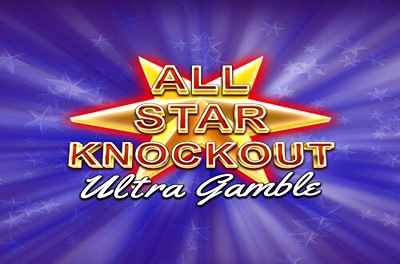 all star knockout ultra gamble slot logo