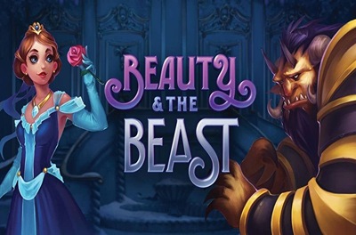 beauty and the beast slot logo