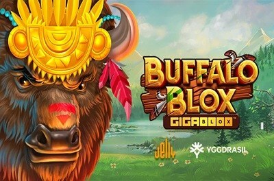 buffalo blox gigablox slot logo