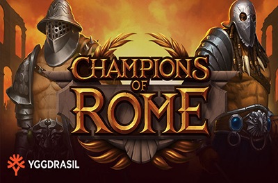 champions of rome slot logo