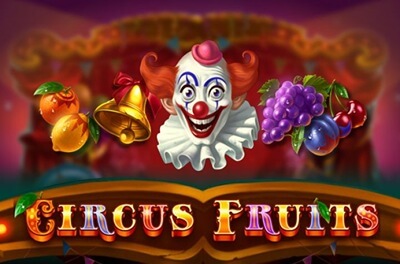 circus fruits slot logo