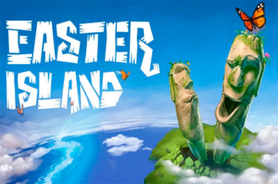 easter island slot logo