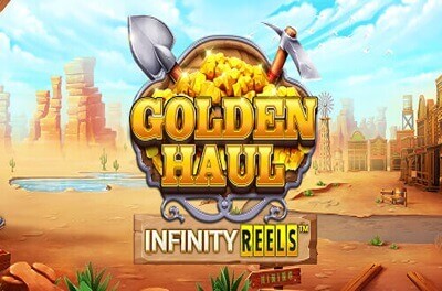 golden haul infinity reels slot logo