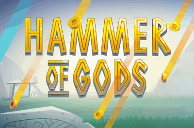 hammer of gods slot logo