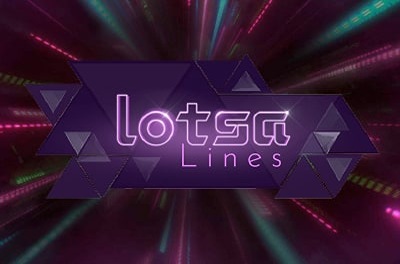 lotsa lines slot logo