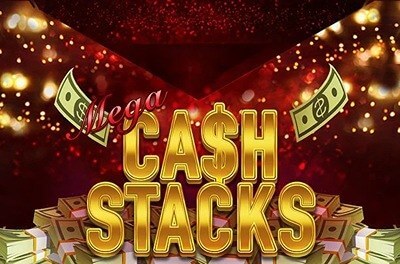 mega cash stacks slot logo