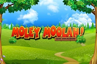 moley moolah going underground slot logo