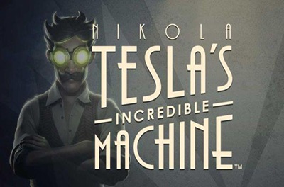 nikola tesla s incredible machine slot logo