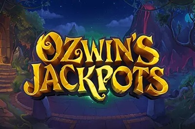 ozwins jackpots slot logo