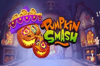 pumpkin smash slot logo