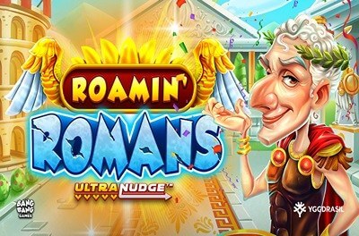 roamin romans ultranudge slot logo