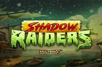 shadow raiders multimax slot logo