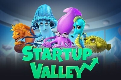 startup valley slot logo