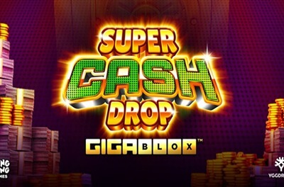 super cash drop gigablox slot logo