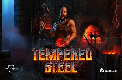 tempered steel slot logo