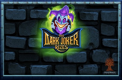 the dark joker rises slot logo