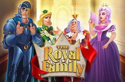 the royal family slot logo