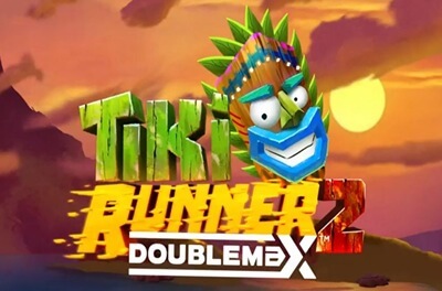 tiki runner 2 doublemax slot logo