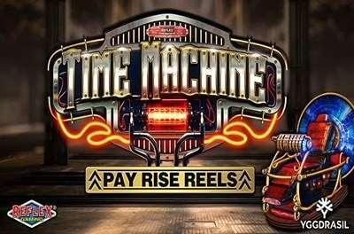 time machine slot logo