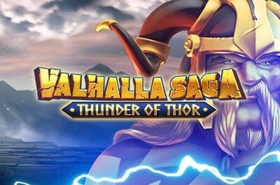 valhalla saga thunder of thor slot logo