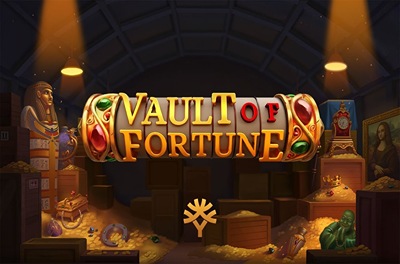 vault of fortune slot logo