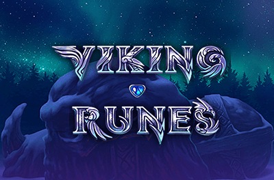 viking runes slot logo