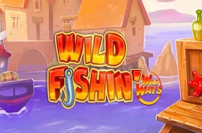 wild fishin wild ways slot logo