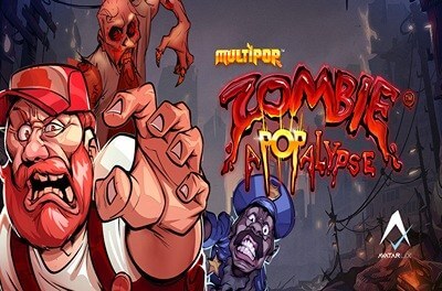 zombie apopalypse slot logo