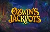 ozwins jackpots slot logo
