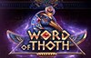 word of thoth slot logo